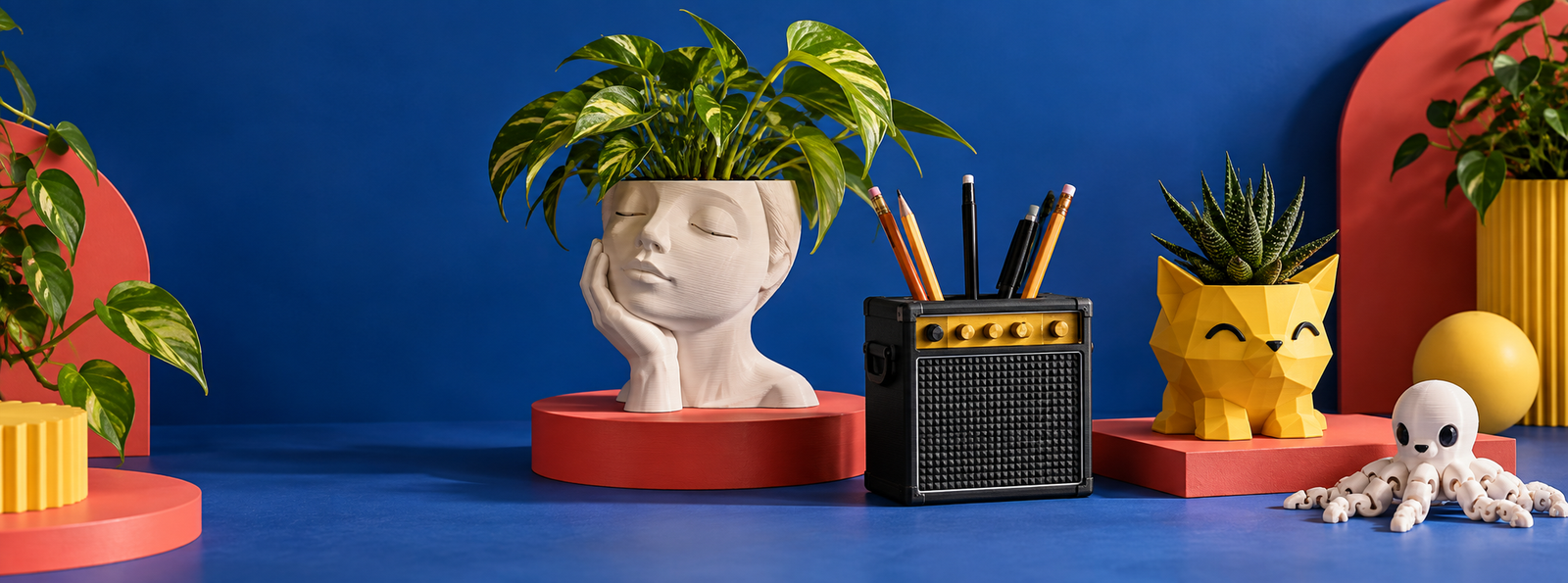 Objetos reales impresos en 3D por Fusigrart