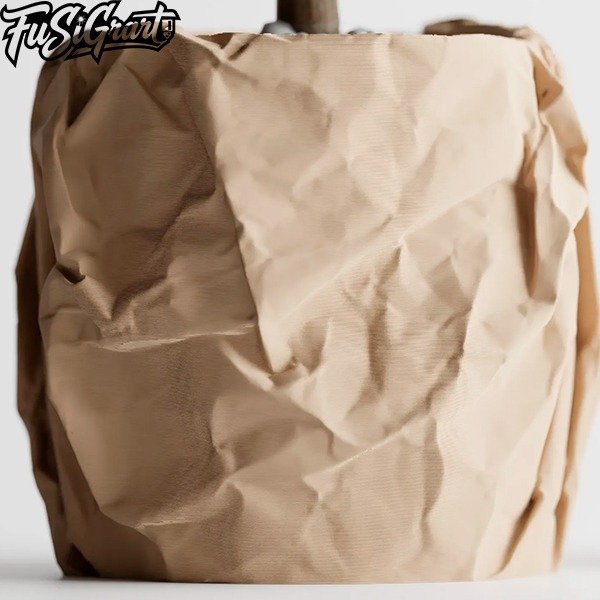 Maceta Papel arrugado - Imagen 3