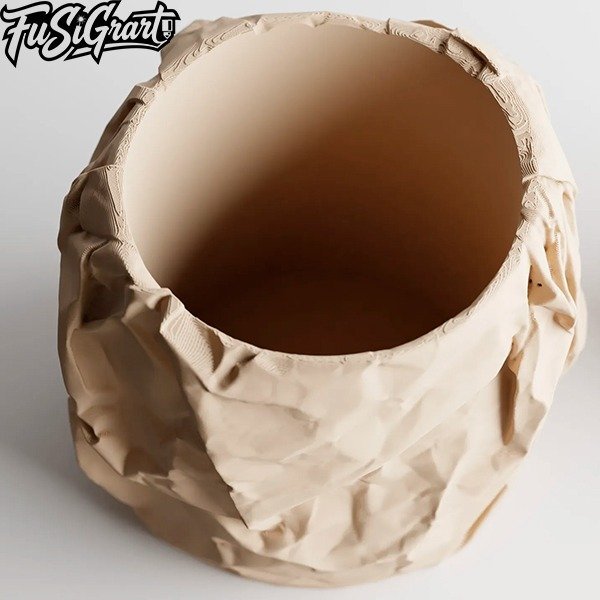 Maceta Papel arrugado - Imagen 6